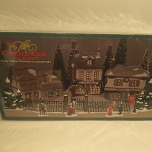 The Christmas Carol Revisited 21 Pc Trimming Set Still Factory Sealed